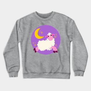 Hand Drawn Funny Sheep Crewneck Sweatshirt